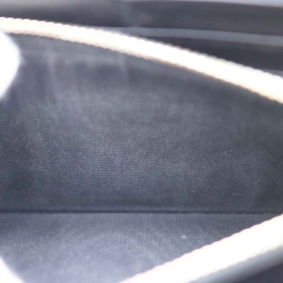 Miu Miu Double Hook Long Wallet Black Nappa Line - Picture 8 of 8